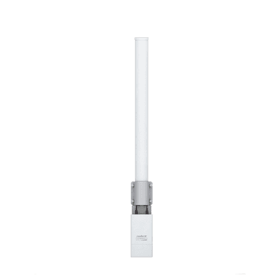 Antena omnidireccional, potente cobertura de 360°, doble polaridad MIMO 2x2, frecuencia 5 GHz (5.45-5.85 GHz) de 13 dBi