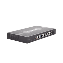 EdgeRouter 6 PoE pasivo 24 V, con 5 puertos 10/100/1000 Mbps + 1 puerto SFP, con funciones avanzadas de ruteo