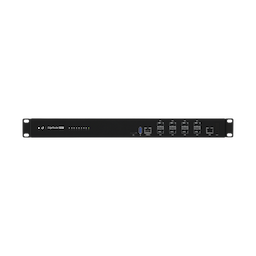 EdgeRouter INFINITY de 8 puertos SFP+ 10 G + 1 puerto RJ45 Gigabit, throughput 80 Gbps, 16 núcleos y 16 GB RAM , fuentes de alimentación modulares Hot-Swappable