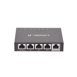 EdgeRouter X de 5 puertos Gigabit con funciones avanzadas de ruteo