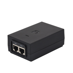 Adaptador PoE Ubiquiti de 24 VDC, 1.25 A con puerto Gigabit