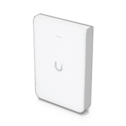 Access Point UniFi U6 In Wall/Montaje p/pared, WIFI 6 2.4 Y 5 Ghz, hasta 5.3 Gbps, 1 pto PoE In, 4 ptos secundarios (1 PoE Out)