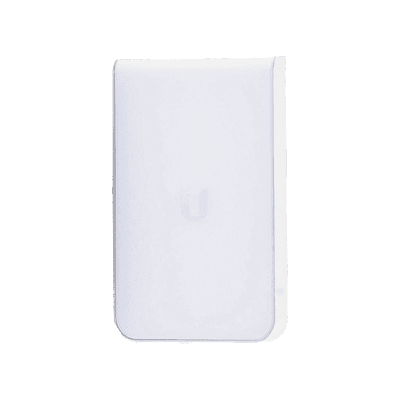 Access Point UniFI doble banda cobertura 180º, MI-MO 2x2 diseño placa de pared con dos puertos adicionales, hasta 100 usuarios Wi-Fi