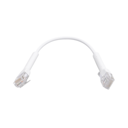 UniFi Ethernet Patch Cable Cat6 de 22 cm, color blanco