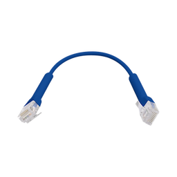 UniFi Ethernet Patch Cable Cat6 de 22 cm, color azul