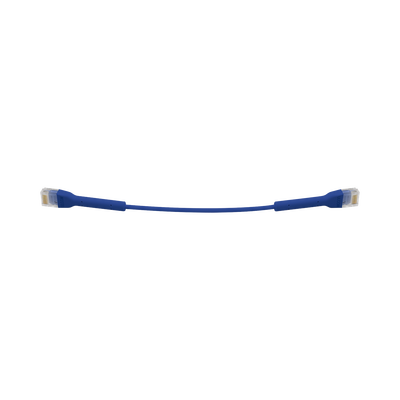 UniFi Ethernet Patch Cable Cat6 de 22 cm, color azul