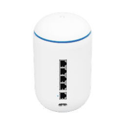 UniFi OS Console: UniFi Dream Machine, dispositivo que combina Wi-Fi AP 802.11ac Wave 2 MU-MIMO 4x4, Switch de 4 puertos, Router Security Gateway y Controlador UniFi