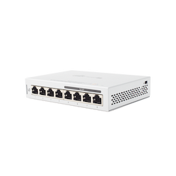 Switch UniFi Administrable capa 2 de 8 puertos Gigabit (4 Puertos Gigabit PoE 802.3af y 4 puertos Gigabit ethernet) 60W