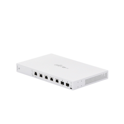 Switch UniFi 7 puertos (1 x consola, 4 x PoE++ 802.3bt y 2 SFP+)