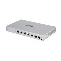 Switch UniFi 7 puertos (1 x consola, 4 x PoE++ 802.3bt y 2 SFP+)