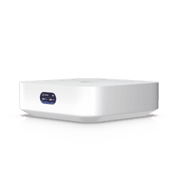 Router UniFi Ultra Express UX con WiFi 6, 1 puerto WAN GbE / 1 puerto GbE LAN. Administra hasta 4 dispositivos UniFi en modo  Gateway, o funciona como AP, hasta 50 clientes