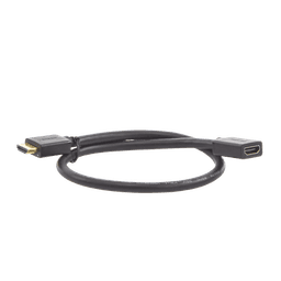 Cable extensor HDMI de 0.5M / 4K@60Hz / 3D / HDR /  Macho a Hembra /  Núcleo de cobre estañado / Transmisión estable.