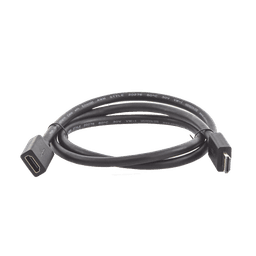 Cable extensor HDMI de 1 M / 4K@60Hz / 3D / HDR /  Macho a Hembra / Núcleo de cobre estañado / Transmisión estable.