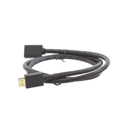 Cable extensor HDMI de 1 M / 4K@60Hz / 3D / HDR /  Macho a Hembra / Núcleo de cobre estañado / Transmisión estable.