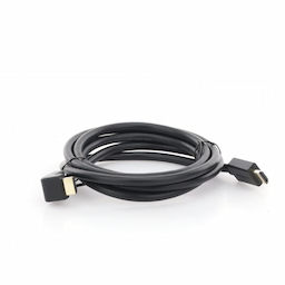 Cable HDMI 2.0  en Angulo de 90°  / 2 m / 4K@60Hz / HDR / 3D / HEC (Canal Ethernet HDMI) / ARC (Canal de Retorno de Audio / CEC / 32 canales de Audio / HDCP 2.2 / Dolby Atmos / 18 Gbps / Blindaje Múltiple