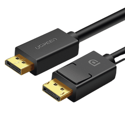 Cable DisplayPort 1.2 Macho a Macho/ Longitud 5m / Versión DP1.2 / Soporta 4K@60Hz; 2K@144Hz / Soporta 3D / Color profundo de 8 y 10 bits / Blindaje Interno Múltiple / Cobre Estañado 28AWG  / Botón de Liberación