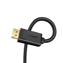 Cable DisplayPort 1.2 Macho a Macho/ Longitud 5m / Versión DP1.2 / Soporta 4K@60Hz; 2K@144Hz / Soporta 3D / Color profundo de 8 y 10 bits / Blindaje Interno Múltiple / Cobre Estañado 28AWG  / Botón de Liberación