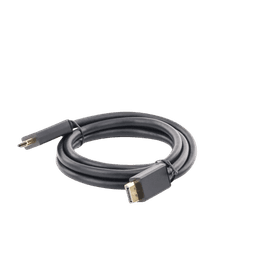 Cable DP Macho a HDMI Macho / Longitud 1.50 m / Soporta 4K@30Hz / Soporta 3D / Cobre Estañado 28AWG / Blindaje interno múltiple / Transmisión Unidireccional / Botón de Liberación / Chip de Última Generación