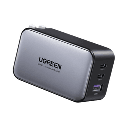 Cargador de 65W serie Nexode | 3 Puertos de Carga Rápida | 2 USB-C | 1 USB-A | Tecnología GaN II | Power Delivery 3.0 | Quick Charge 4.0 | Chip Confiable y Carga Inteligente | Optimiza la Experiencia de Carga | Carcasa Ignifuga