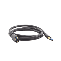 Cable Extensor USB 3.0 / 1 Metro / Macho-Hembra / 5 Gbps / Ultra Durabilidad / Núcleo de cobre estañado 28/22 AWG / Blindaje interior múltiple / Ideal para teclado, mouse , etc.