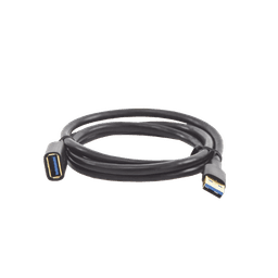 Cable Extensor USB 3.0 / 1 Metro / Macho-Hembra / 5 Gbps / Ultra Durabilidad / Núcleo de cobre estañado 28/22 AWG / Blindaje interior múltiple / Ideal para teclado, mouse , etc.