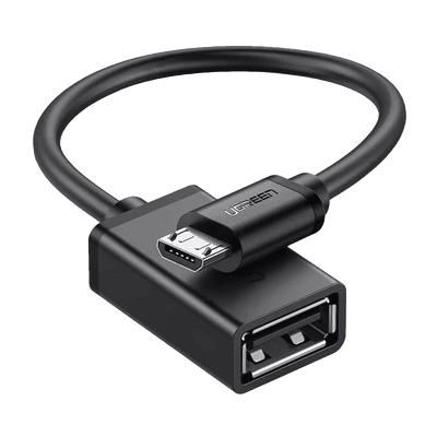 Adaptador OTG Micro USB Macho A USB 2.0 A Hembra