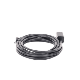 Cable de Extensión Cat6 RJ45 F/UTP / Macho a Hembra / 3m / Método de conexión 568B / Velocidad de transmisión 1000Mbps / Ancho de banda del canal 250MHz /Caja de Cobre / Negro