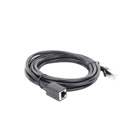 Cable de Extensión Cat6 RJ45 F/UTP / Macho a Hembra / 3m / Método de conexión 568B / Velocidad de transmisión 1000Mbps / Ancho de banda del canal 250MHz /Caja de Cobre / Negro