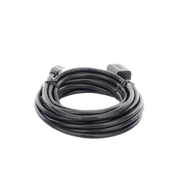 Cable de Extensión Cat6 RJ45 F/UTP / Macho a Hembra / 5m / Método de conexión 568B / Velocidad de transmisión 1000Mbps / Ancho de banda del canal 250MHz /Caja de Cobre / Negro