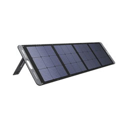 Panel Solar Plegable 200W / Recomendado para el Power Station Portable de 1200W UGREEN /  Alta Eficiencia de Conversión / Alineación Inteligente de la Luz Solar / Resistente Al Agua y Duradero / Incluye Cable XT60 Macho a Macho 2m.