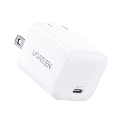 Cargador Mini de 20W Serie Nexode | 1 USB-C | Carga Rápida | Tecnología GaN II | PD3.0/QC4.0/QC3.0/ QC2.0 /QC1.0 AFC, FCP, BC1.2, Apple/Samsung | Carga Inteligente | Múltiple Protección | Color Blanco.