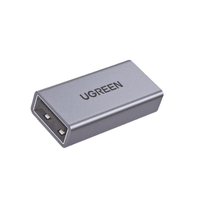 Adaptador USB-A hembra a USB-A hembra / USB 3.0 / Velocidades de Transferencia de Datos de hasta 5 Gbps / Carcasa de Aluminio / Compacto y Portátil / Plug & Play / Compatible con versiones anteriores de USB.