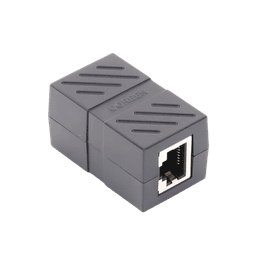 Acoplador (Extensor de Cable Ethernet RJ45 a RJ45) | 1000Mbps | Compatibilidad con Cat7 Cat6A Cat6 Cat5e | Compatible con POE | Ignífugo | ABS