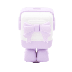 Cargador Mini GaNRobot 30W serie UNO | 1 USB-C de Carga Rápida | Tecnología GaN II | Multiprotocolo PD/QC/SCP/FCA | Carga Inteligente | Pantalla LED | Zapato Magnético Extraíble | Thermal Guard | Color Lila.