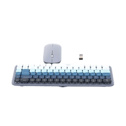 PAQUETE DE TECLADO Y MOUSE INALÁMBRICO UGREEN AZUL