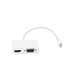 Adaptador USB C a HDMI VGA | Compatible con Thunderbolt 3 | USB 3.1 Tipo C | HDMI 4K*2K @30Hz | VGA 1920*1080@60hz | Salidas Simultaneas en Modo Espejo | Caja de ABS | No requiere Controlador | Chip IC inteligente incorporado.