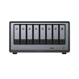 NASync DXP8800 Plus | SO UGOS Pro |  Intel X86 12th Gen Intel® Core™ i5 | SSD 128 GB | 8-Bahias (SATA) | 8GB DDR5 (Exp. a 32GB) | 2* M.2 SSD | 4 Puertos Thunderbolt™4 | WiFi | 1*USB3.2 Gen2, 10Gb/s | HDMI 8k.