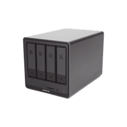 NASync DXP4800 Plus | SO UGOS Pro |  Pentium Gold 8505 Intel® Core™ i5 | 4-Bahias (SATA) hasta 96TB | 2* M.2 SSD hasta 16TB | 8GB DDR5 (Exp. a 64GB) | 2 Ethernet | HDMI 4K | 2* USB2.0 | 1*USB 3.2Gen1 | 1* USB 3.2Gen2 | 1*USB-C 3.2Gen2 | SD 3.0