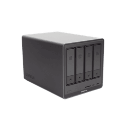 NASync DXP4800 Plus | SO UGOS Pro |  Pentium Gold 8505 Intel® Core™ i5 | 4-Bahias (SATA) hasta 96TB | 2* M.2 SSD hasta 16TB | 8GB DDR5 (Exp. a 64GB) | 2 Ethernet | HDMI 4K | 2* USB2.0 | 1*USB 3.2Gen1 | 1* USB 3.2Gen2 | 1*USB-C 3.2Gen2 | SD 3.0