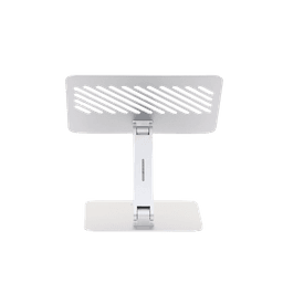 Soporte de Aluminio para Laptop | Ajustable 180° | Soporta Laptops de 10 a 17.3''| Capacidad de Carga 5Kg | Excelente Estabilidad | Diseño Para Alta Disipación de Calor | Altura y Angulo Ajustable | Plegable y Portátil.