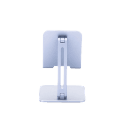 Soporte de Aluminio para IPad & Tablet | Plegable |Angulo Ajustable de 180° y 270° | Base Antideslizante | Protección  de Silicona | Amplia Compatibilidad con dispositivos de 7.9'' a 12.9'' | Aluminio Solido | Color Gris