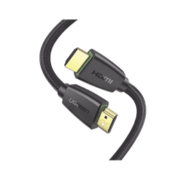 Cable HDMI 2.0  de Nylon Trenzado / 10 m / 4K@60Hz / HDR / 3D / HEC (Canal Ethernet HDMI) / ARC (Canal de Retorno de Audio / Color Profundo de 48 bits / Audio de 32 canales / HDCP 2.2 /Audio DTS: X / 18 Gbps / Blindaje de 4 capas