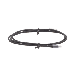 Cable USB-C a USB-C | 1 Metro | Transferencia de datos de 480 Mbps | Carga Rápida de hasta 60W | QC 4.0/3.0/2.0 | PD3.0 | FPC | AFC | Protección Integrada | Caja de Aluminio | Nylon Trenzado | Color Negro.