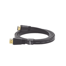 Cable HDMI 2.0 Plano de 1.5 m / 4K@60Hz / HDR / 3D / HEC (Canal Ethernet HDMI) / ARC (Canal de Retorno de Audio / Color Profundo de 48 bits / Audio de 32 canales / HDCP /Audio Dolby True HD 7.1 / 18 Gbps / Estañado y Triple Blindaje / Anti Interfer