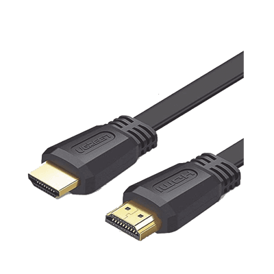 Cable HDMI 2.0 Plano de 1.5 m / 4K@60Hz / HDR / 3D / HEC (Canal Ethernet HDMI) / ARC (Canal de Retorno de Audio / Color Profundo de 48 bits / Audio de 32 canales / HDCP /Audio Dolby True HD 7.1 / 18 Gbps / Estañado y Triple Blindaje / Anti Interfer