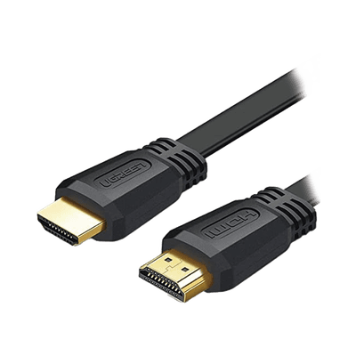 Cable HDMI 2.0 Plano de 5 m / 4K@60Hz / HDR / 3D / HEC (Canal Ethernet HDMI) / ARC (Canal de Retorno de Audio) / Color Profundo de 48 bits / Audio de 32 canales / HDCP /Audio Dolby True HD 7.1 / 18 Gbps / Estañado y Triple Blindaje / Anti Interfere