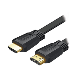 Cable HDMI 2.0 Plano de 5 m / 4K@60Hz / HDR / 3D / HEC (Canal Ethernet HDMI) / ARC (Canal de Retorno de Audio) / Color Profundo de 48 bits / Audio de 32 canales / HDCP /Audio Dolby True HD 7.1 / 18 Gbps / Estañado y Triple Blindaje / Anti Interfere