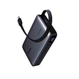 Power Bank / 20000mAh 72Wh / Salida 67W USB-C / PPS 5-21V 3.2A / UFCS 33W / Carga Rápida 65W / PC+ABS V-0