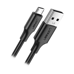 Cable USB-A a Micro USB | 1 Metro | Tecnología de Carga Rápida Qualcomm / QC 3.0/2.0 | Recarga hasta 18W | Transmisión de Datos hasta 480Mbps | Tecnología de Carga Segura | Hasta 5,000 Flexiones | ABS y PVC de Alta Duraci&o