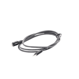 Cable USB-C a Lightning | 1 Metro | Certificado MFi | Carga Rápida 60W | 480 Mbps | PD | Conector C94 | Adecuado para iPhone, iPad y iPod | Protección Integrada | Caja de ABS | Cubierta de TPE | Color Negro.